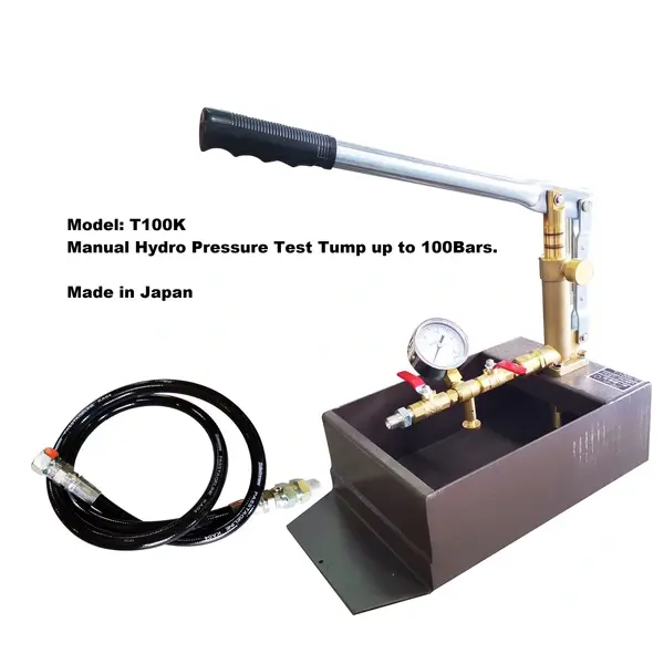 KYOWA Manual Hydrostatic Test Pump – Pipeline Testing Japan
