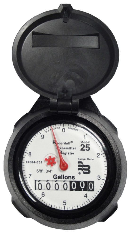 Badger Meter Recordall Mechanical Water Meter – Industrial & Commercial Utility Metering
