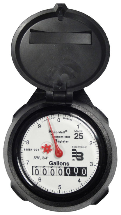 Badger Meter Recordall Mechanical Water Meter – Industrial & Commercial Utility Metering
