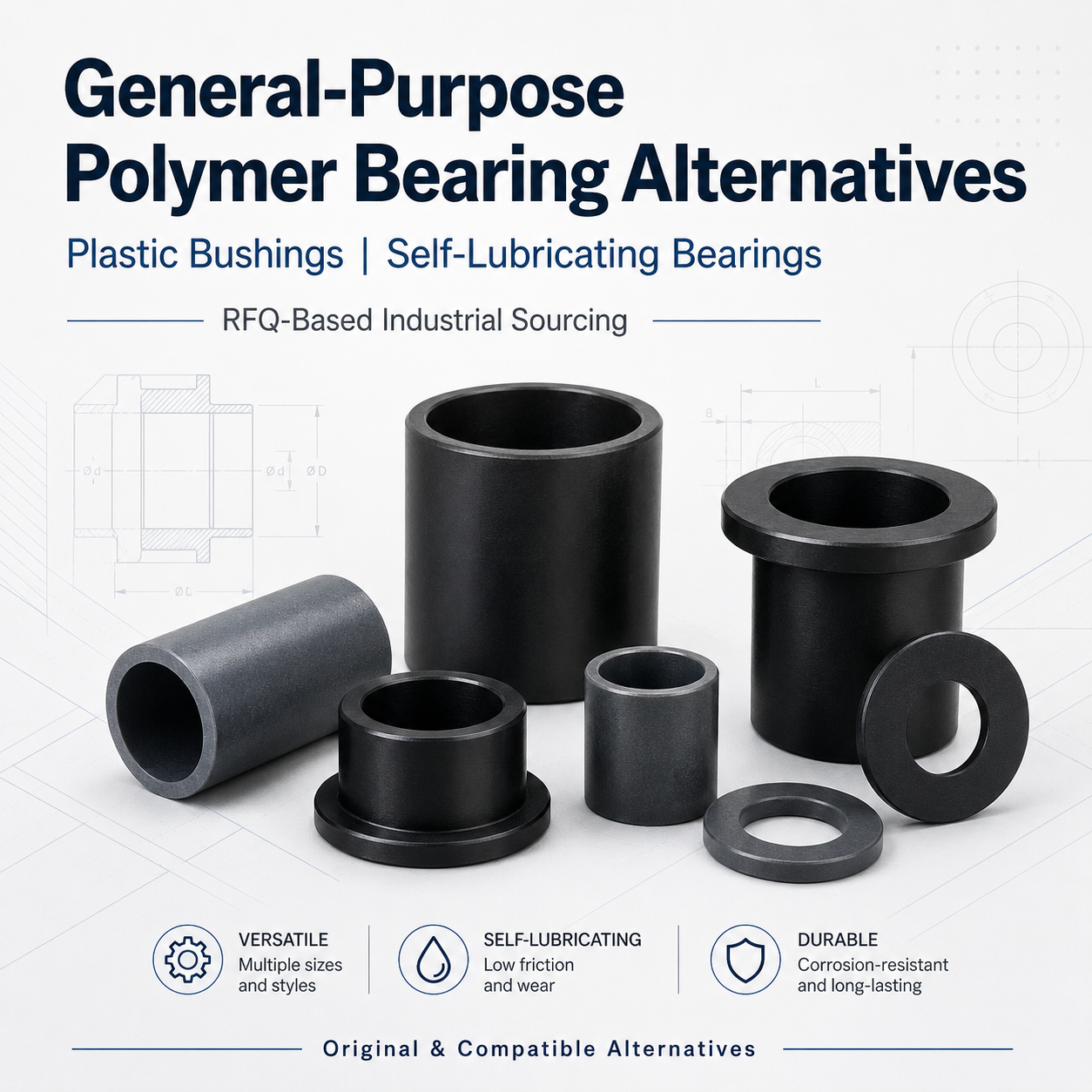 General-Purpose Polymer Bearing Alternatives