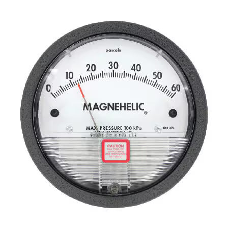 DWYER Minihelic Differential Pressure Gauge – Compact Air Pressure Measurement