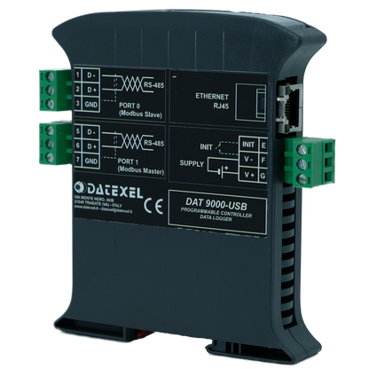 Datexel DAT9000 Modbus I/O Module – Industrial Communication Interface

