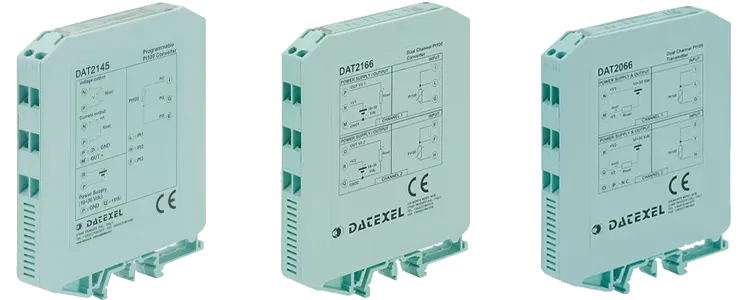 Datexel DAT2000 Signal Transmitter – DIN-Rail Process Signal Converter
