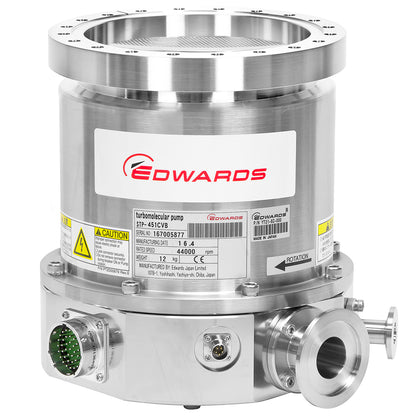 EDWARDS STP Turbomolecular Pump – High-Speed Vacuum for Semiconductor Applications
