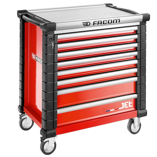 FACOM Modular Tool Chest – Heavy-Duty Red Steel Workshop Cabinet