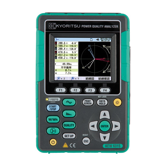 KYORITSU KEW 6315 Power Quality Analyzer – Three-Phase Industrial Monitoring Instrument