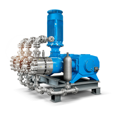 LEWA High-Pressure Diaphragm Pump – Process Fluid Handling up to 1200 bar