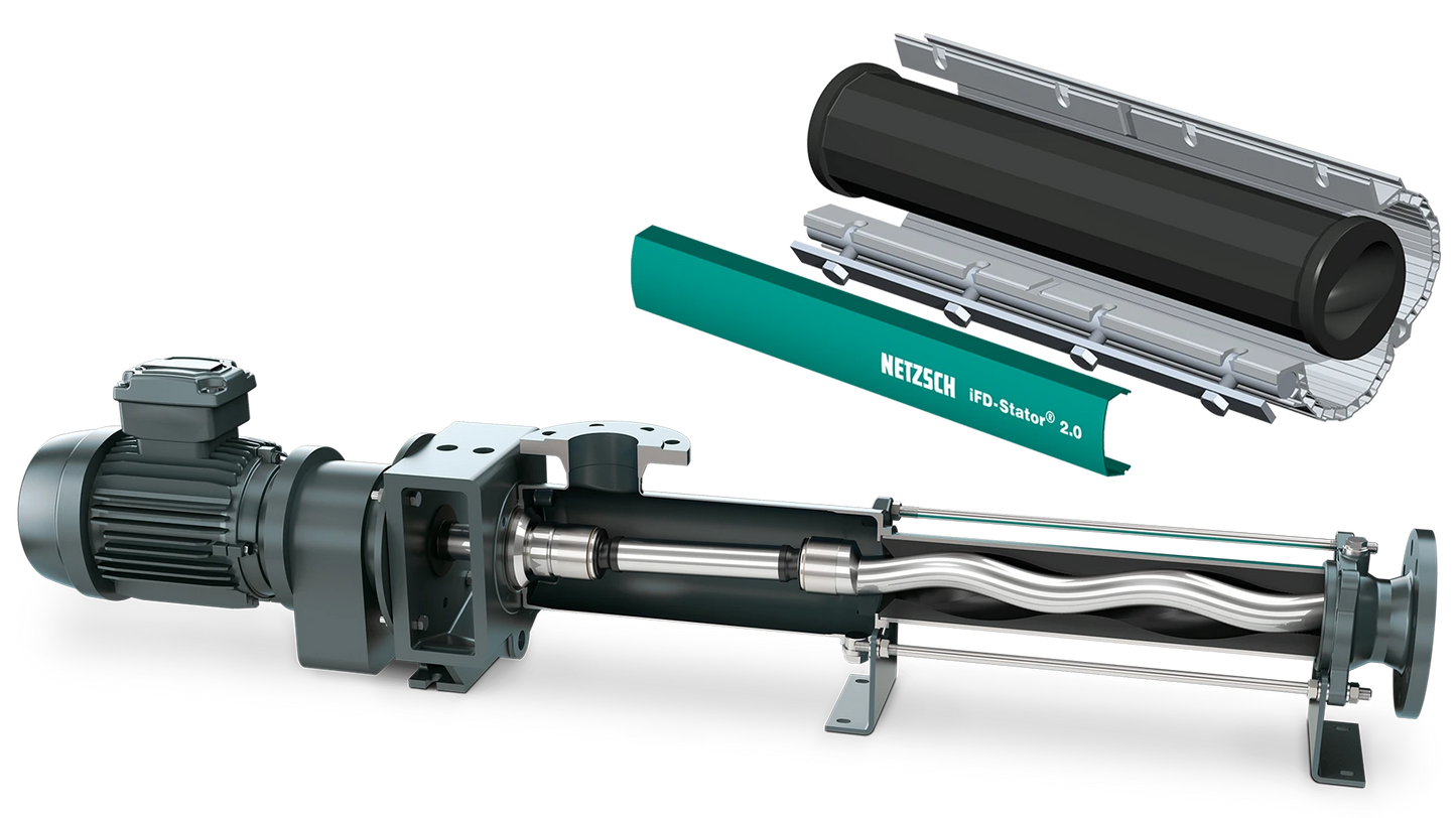 NETZSCH NEMO – Progressing Cavity Pump for Slurry & High-Viscosity Fluids