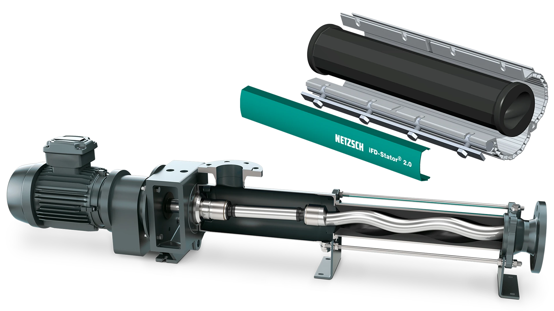 NETZSCH NEMO – Progressing Cavity Pump for Slurry & High-Viscosity Fluids