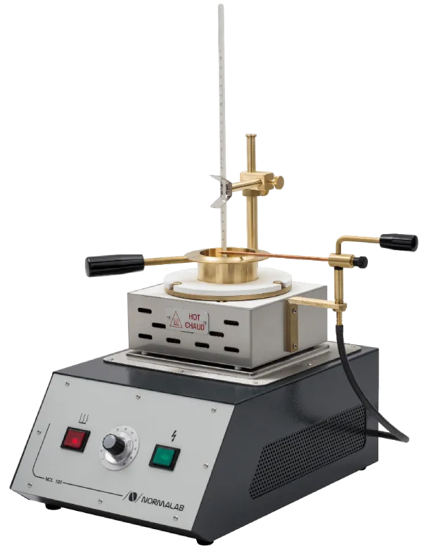 NORMALAB NCL 120 Flash Point Tester – Cleveland Open Cup ASTM D92 Laboratory Equipment