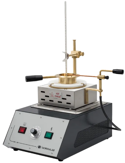 NORMALAB NCL 120 Flash Point Tester – Cleveland Open Cup ASTM D92 Laboratory Equipment