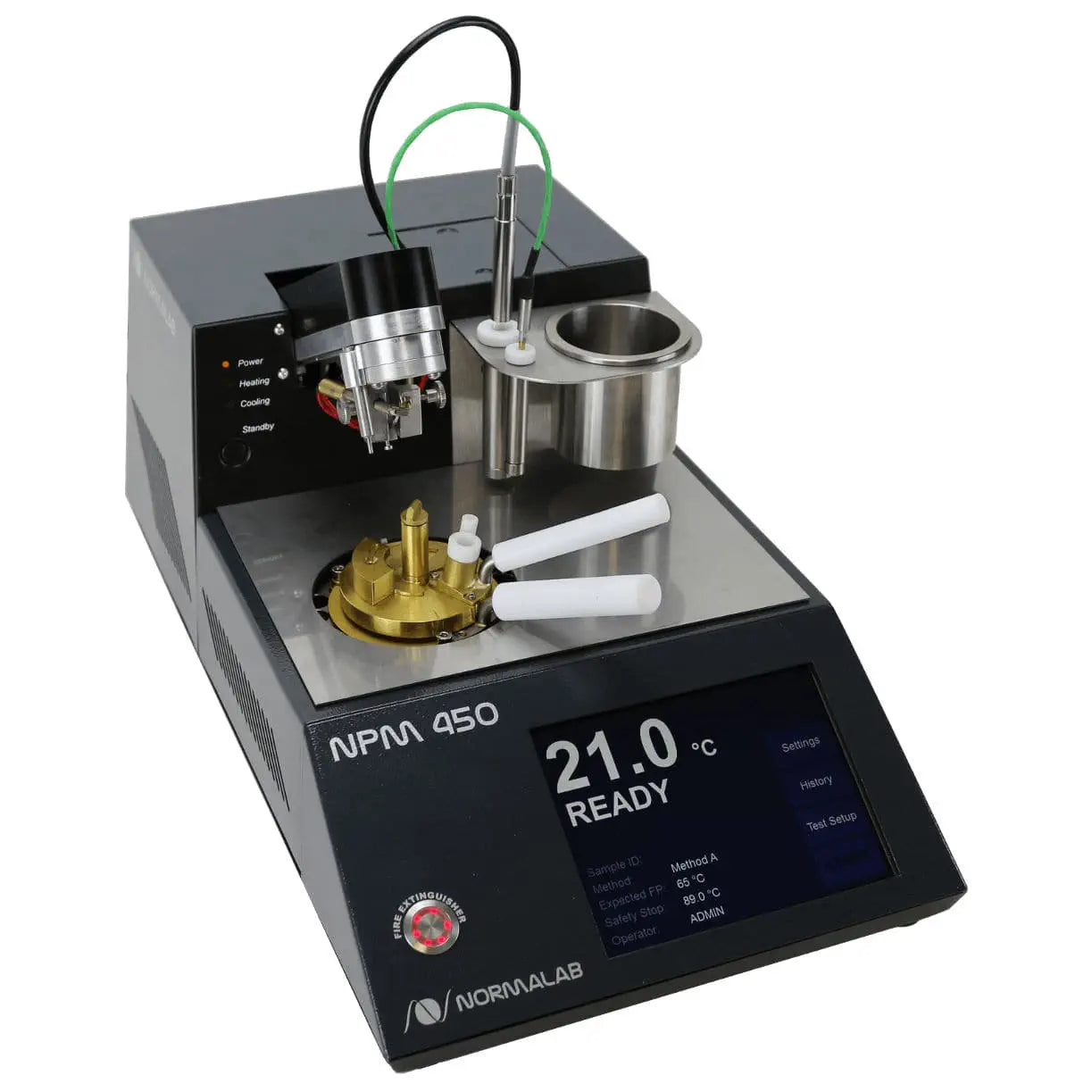 NORMALAB NPM 450 Pour and Cloud Point Tester – Fuel Cold Flow Analysis System