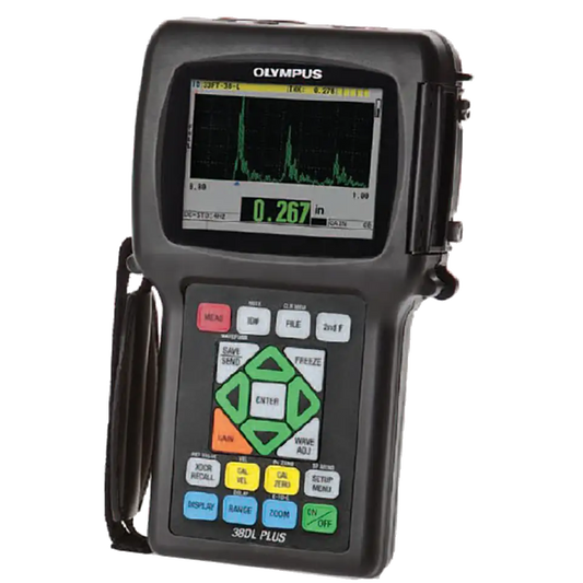 Olympus 38DL PLUS – Precision Thickness Gauge for Corrosion Measurement