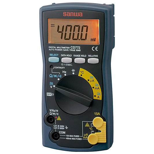 SANWA CD772 – Industrial Digital Multimeter for Maintenance Technicians
