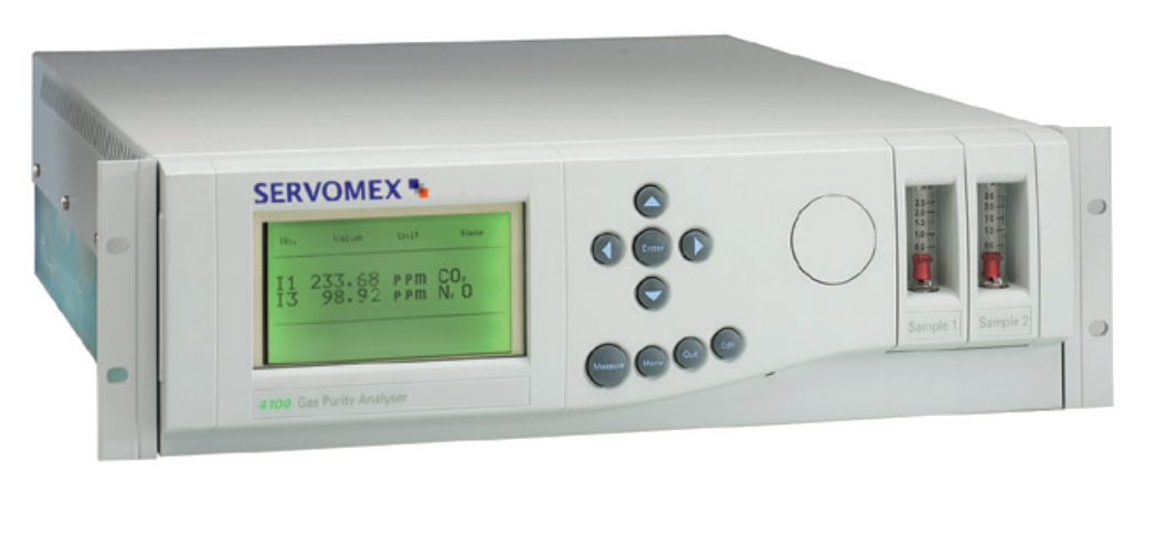 SERVOMEX SERVOPRO 4100 – Industrial Multi-Gas Analyzer for O2 CO CO2 Measurement