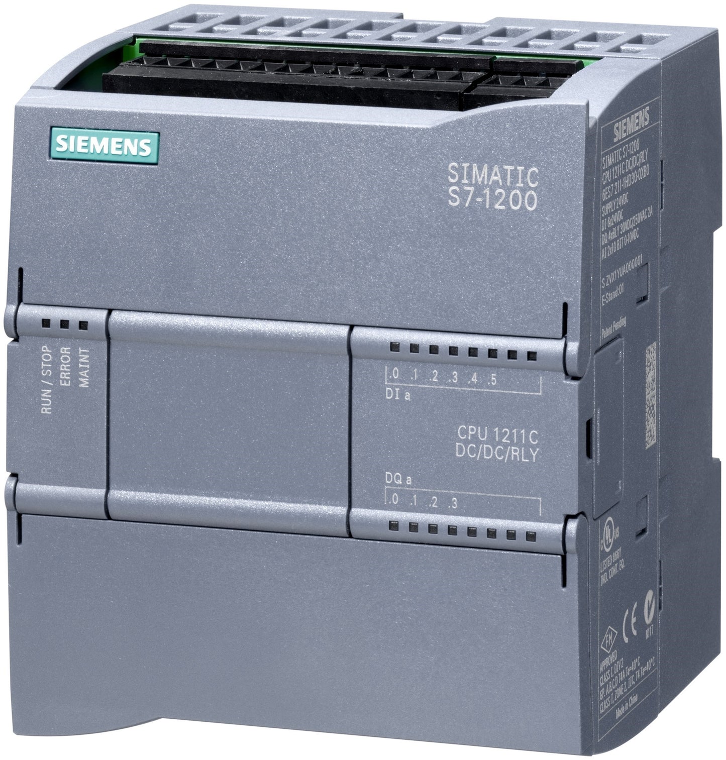 Siemens SIMATIC S7-1200 – Compact PLC for Industrial Automation Control