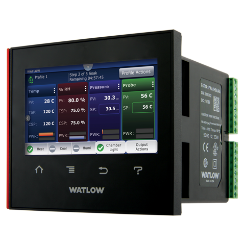 Watlow F4T Multi-Loop Temperature Controller – Modular Process Control System