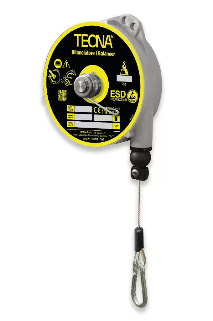 TECNA ESD Certified Balancers | Anti-Static Spring Balancers for Electronics, Assembly & Industrial Applications