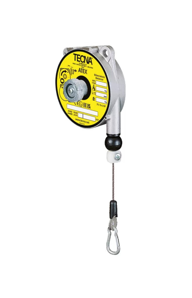 TECNA ATEX Balancers – Explosion-Proof Spring Balancers for Oil & Gas, Chemical & Industrial Safety