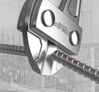 Industrial Bolt Cutter 8 Inch – Heavy Duty Rebar & Steel Wire Cutter – High Leverage Cable, Chain & Lock Cutting Pliers