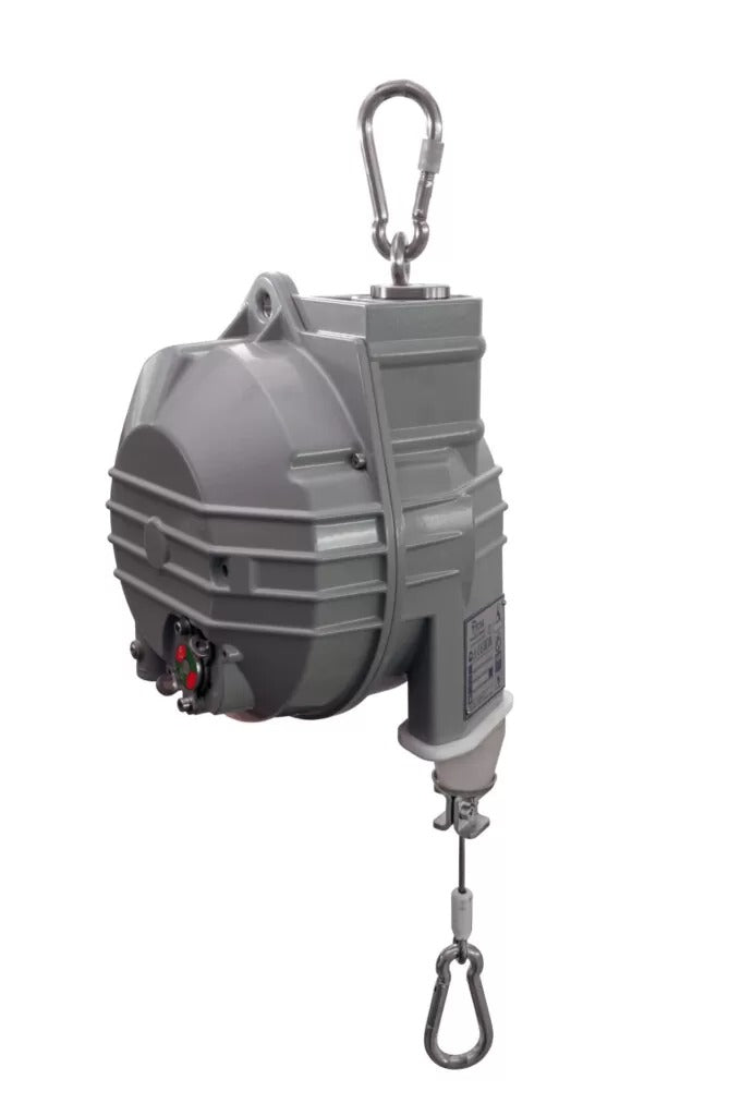 TECNA Stainless Zero Gravity & Retractor Balancers | Food-Grade NSF-H1 Certified Lifting Solutions for Meat, Dairy, Bakery & Chemical Environments