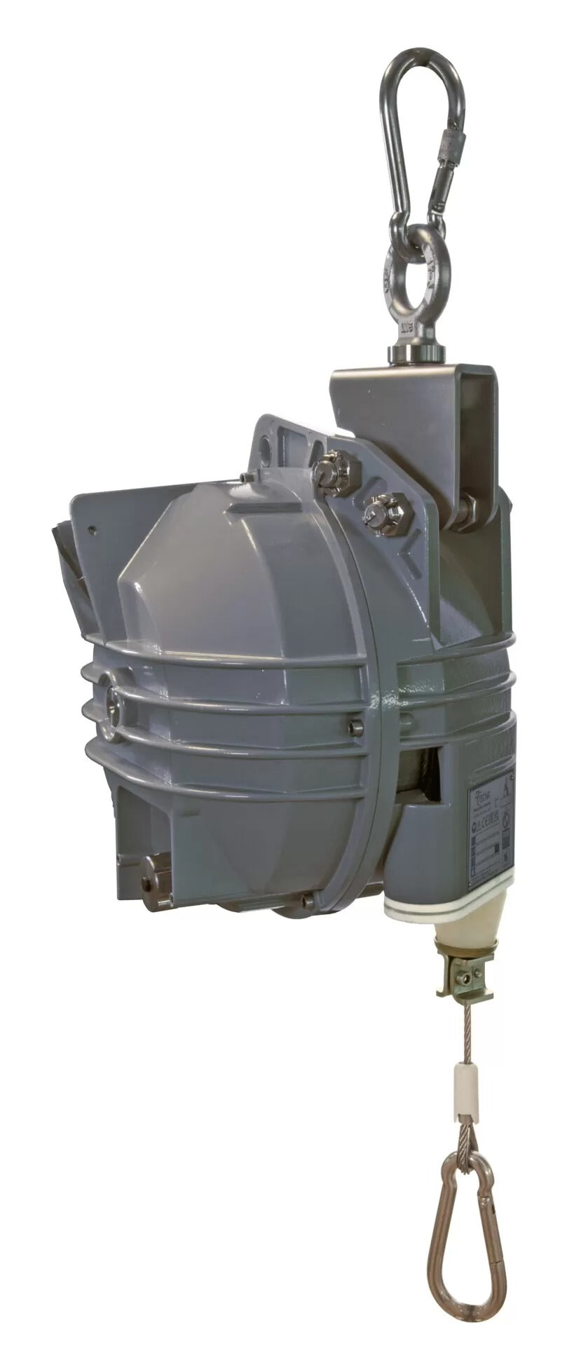 TECNA Stainless Zero Gravity & Retractor Balancers | Food-Grade NSF-H1 Certified Lifting Solutions for Meat, Dairy, Bakery & Chemical Environments