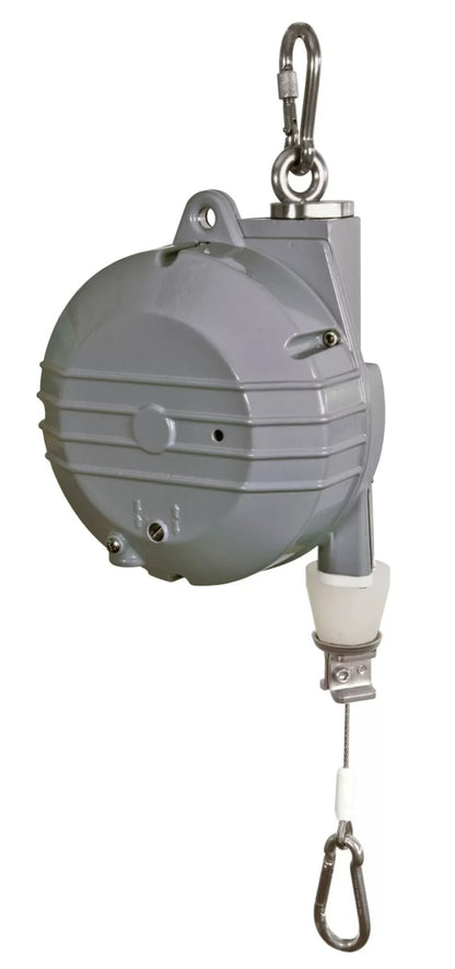 TECNA Stainless Zero Gravity & Retractor Balancers | Food-Grade NSF-H1 Certified Lifting Solutions for Meat, Dairy, Bakery & Chemical Environments