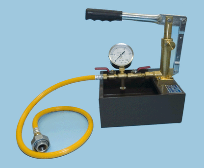 KYOWA Manual Hydraulic / Water Pressure Test Pump – T-50K-P (5MPa / 50 Bar, 4.5L Tank)